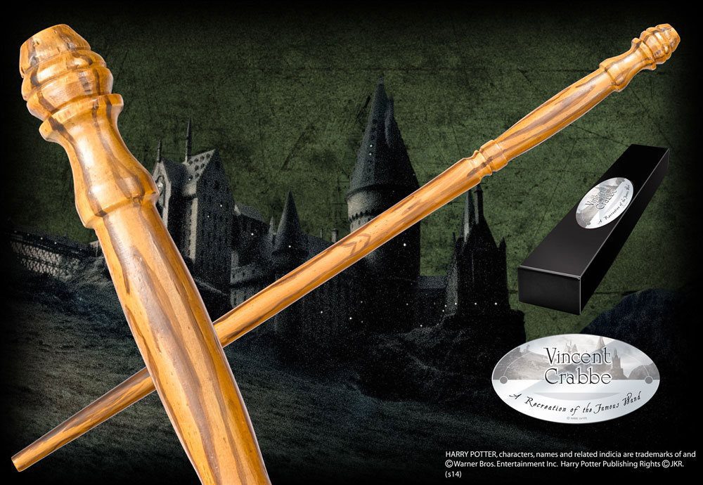 Varita Mágica Vincent Crabbe Harry Potter (edición carácter) - Collector4u.com