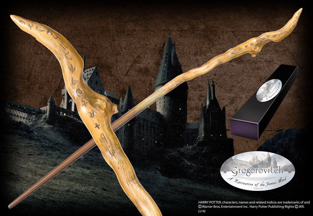 Varita Mágica Gregorovitch Harry Potter (edición carácter) - Collector4u.com