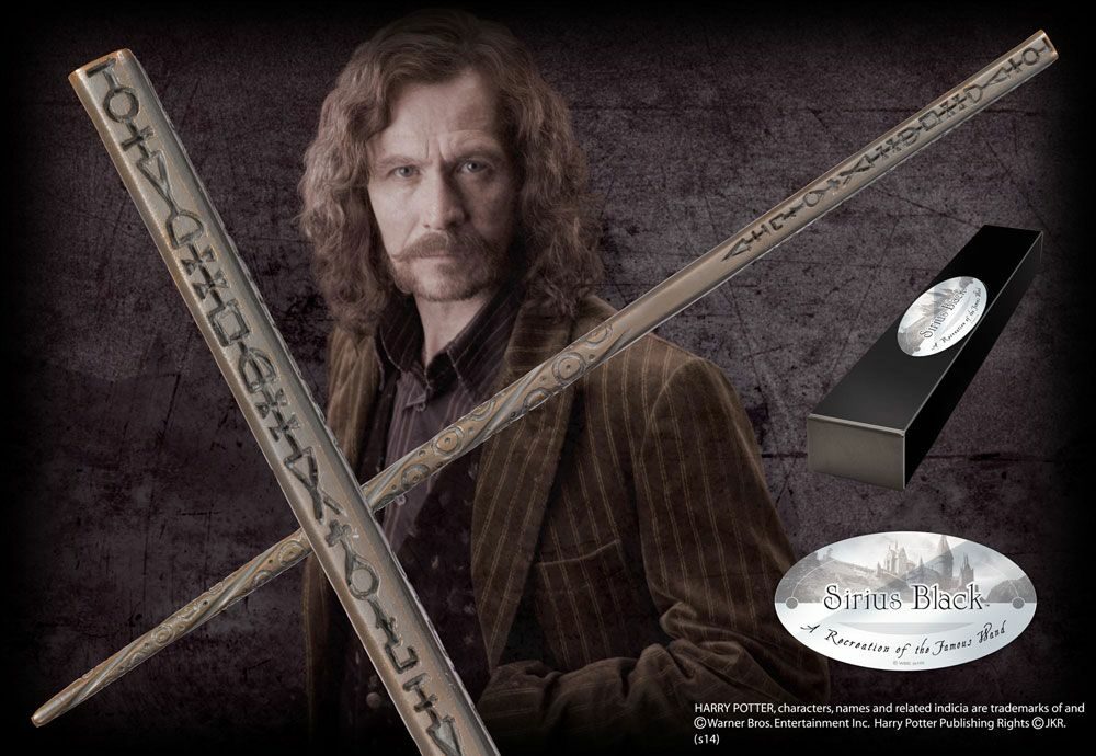 Varita Mágica Sirius Black Harry Potter (edición carácter) - Collector4u.com