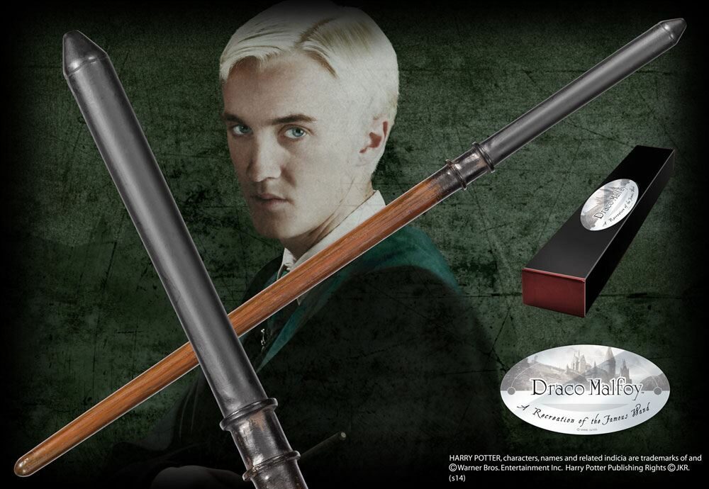 Varita Mágica Draco Malfoy Harry Potter (edición carácter) - Collector4u.com