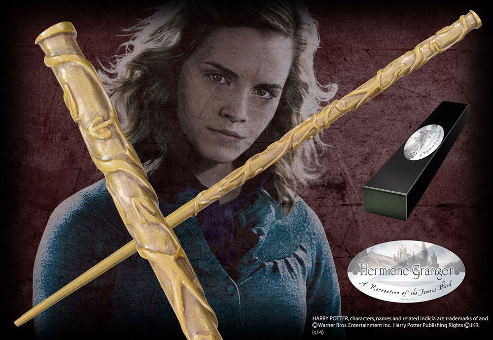 Varita Mágica Hermione Granger Harry Potter (edición carácter) - Collector4u.com