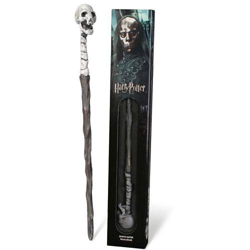 Varita Mágica Death Eater Skull Harry Potter 38 cm - Collector4u.com