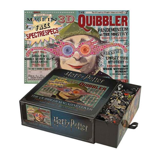 Puzzle The Quibbler Magazine Cover Harry Potter - Collector4u.com