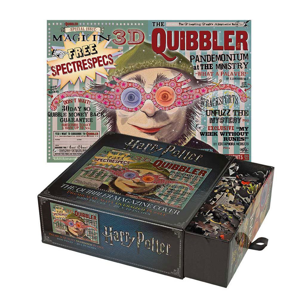 Puzzle The Quibbler Magazine Cover Harry Potter