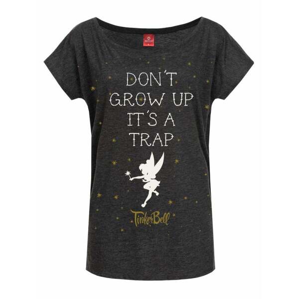 Camiseta Chica Don’t Grow Up Disney talla L - Collector4u.com