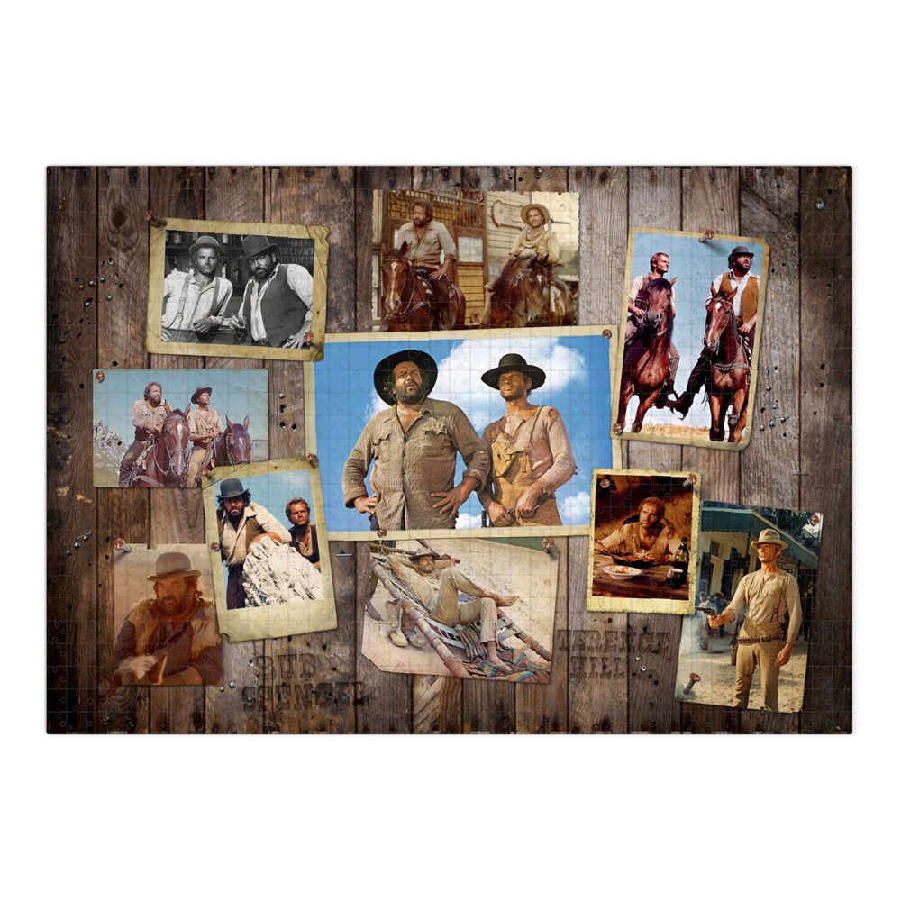 Puzzle Western Photo Walll Bud Spencer & Terence Hill (1000 piezas) - Collector4u.com