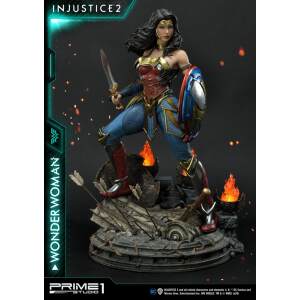 Estatua Wonder Woman Injustice 2 1/4 52 cm Prime 1 Studio - Collector4u.com