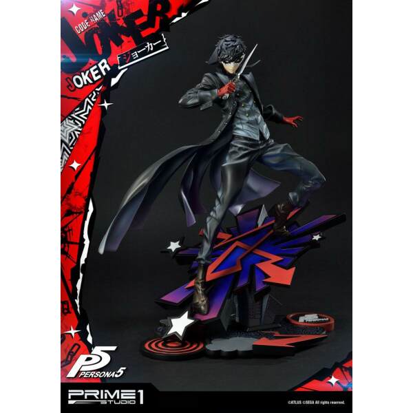 Estatua Protagonist Joker Persona 5 52 cm - Collector4U.com