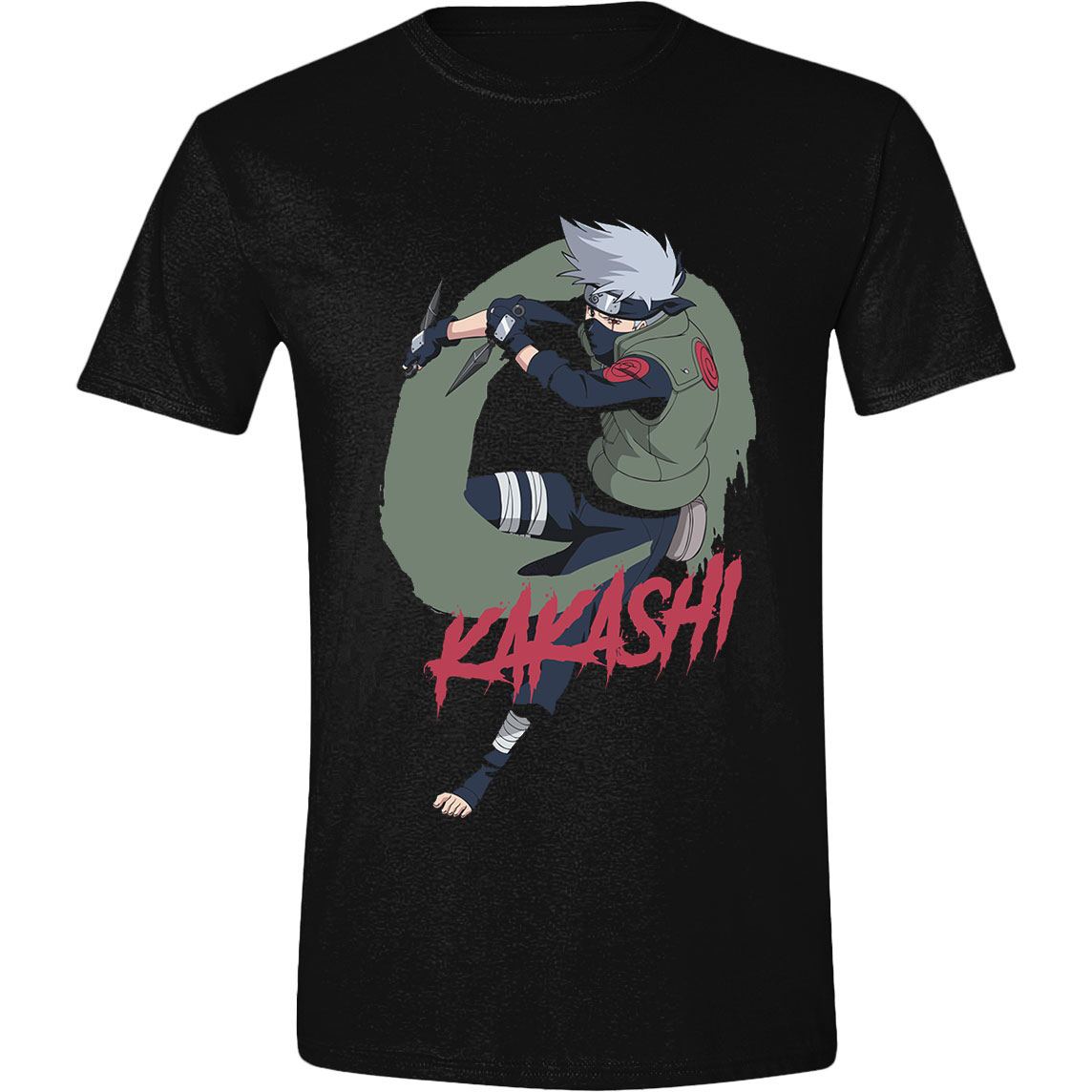 Naruto Shippuden Camiseta Kakashi talla XL
