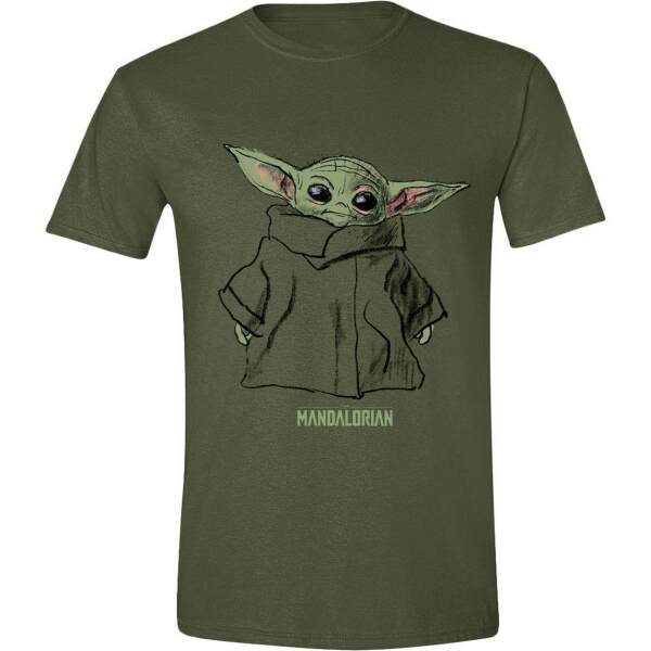 Camiseta The Child Sketch Star Wars The Mandalorian talla XL - Collector4U.com