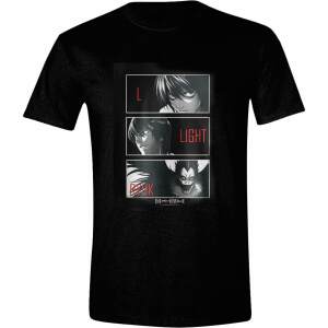 Death Note Camiseta L, Light, Ryuk talla L - Collector4u.com