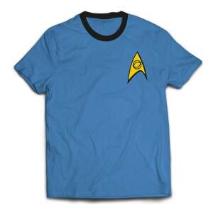 Star Trek Camiseta Ringer Medical Uniform  talla L - Collector4U.com