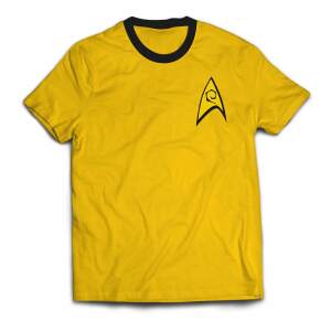 Star Trek Camiseta Ringer Command Uniform  talla L - Collector4U.com