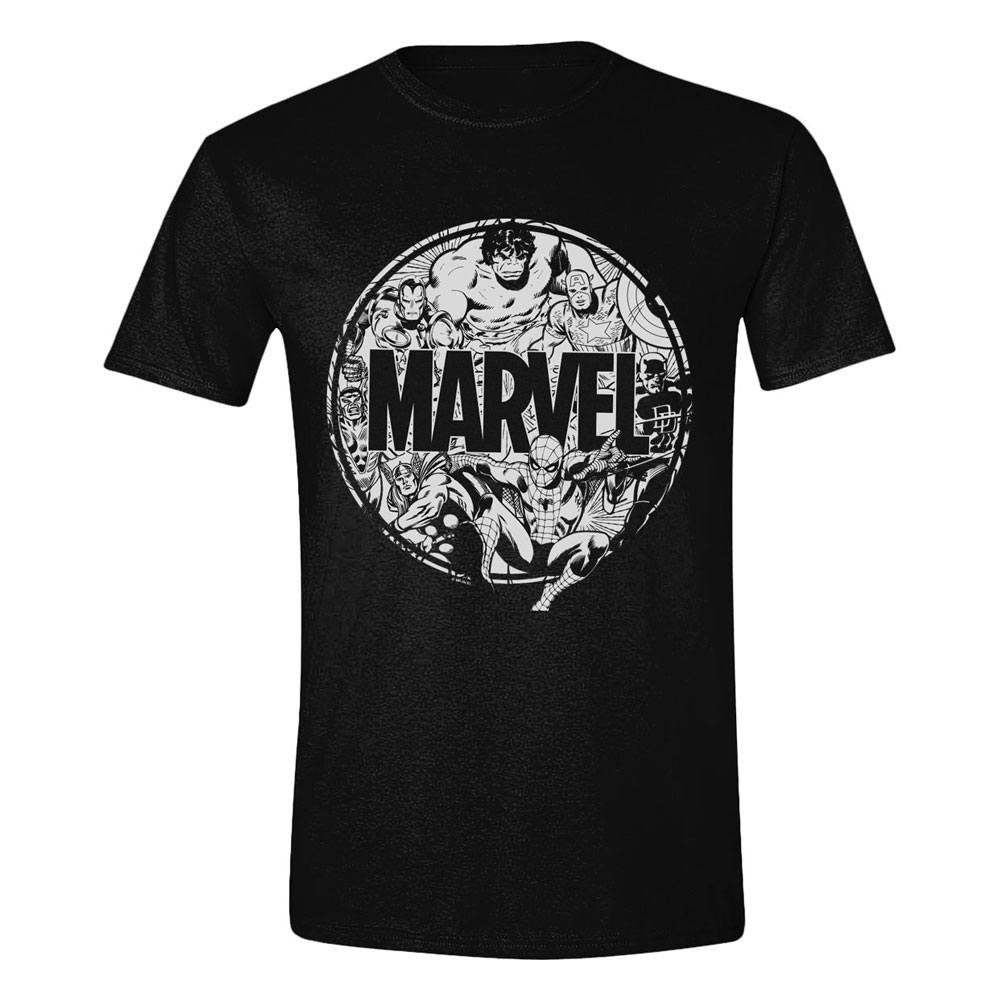 Camiseta Character Circle Marvel talla L - Collector4U.com