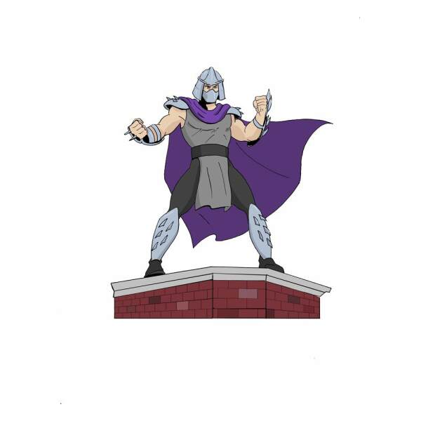 Estatua PVC 1/8 Shredder Tortugas Ninja - Collector4U.com