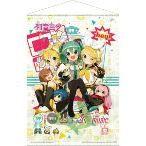 Vocaloid Póster Tela Hey! Piapro Characters 50 x 70 cm - Collector4U.com