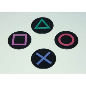 PlayStation Pack de 4 Posavasos Icons - Collector4U.com