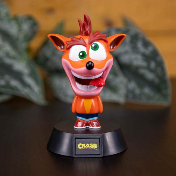 Crash Bandicoot lámpara 3D Icon Crash Bandicoot 10 cm - Collector4u.com