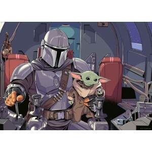 Puzzle Cartoon Star Wars The Mandalorian (1000 piezas) - Collector4U.com