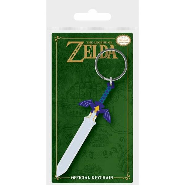 Llavero caucho Master Sword Legend of Zelda 6 cm - Collector4U.com