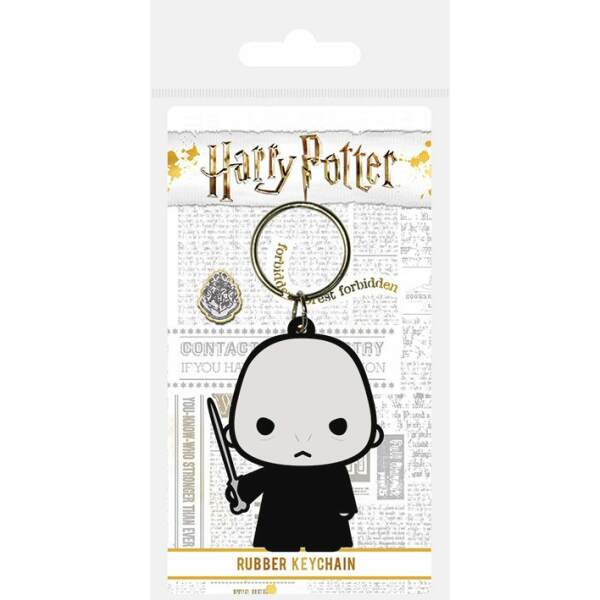 Llavero caucho Chibi Voldemort Harry Potter 6 cm - Collector4u.com