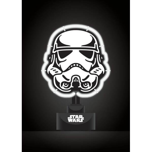 Luminaria Neón Stormtrooper Star Wars 17 x 24 cm - Collector4U.com
