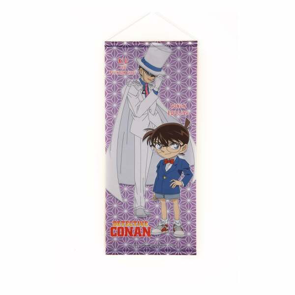 Detective Conan Póster Tela Conan & Kaito Kid 28 x 68 cm - Collector4u.com