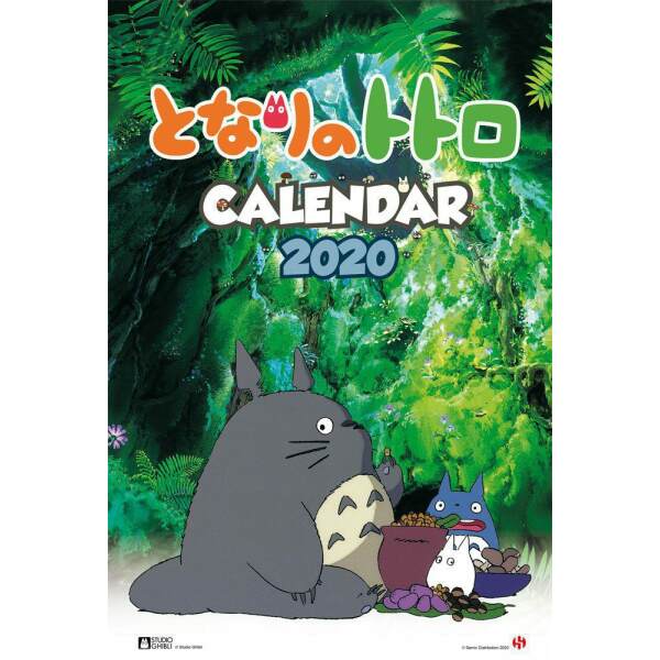 Mi Vecino Totoro Calendario 2020 *INGLÉS* - Collector4U.com