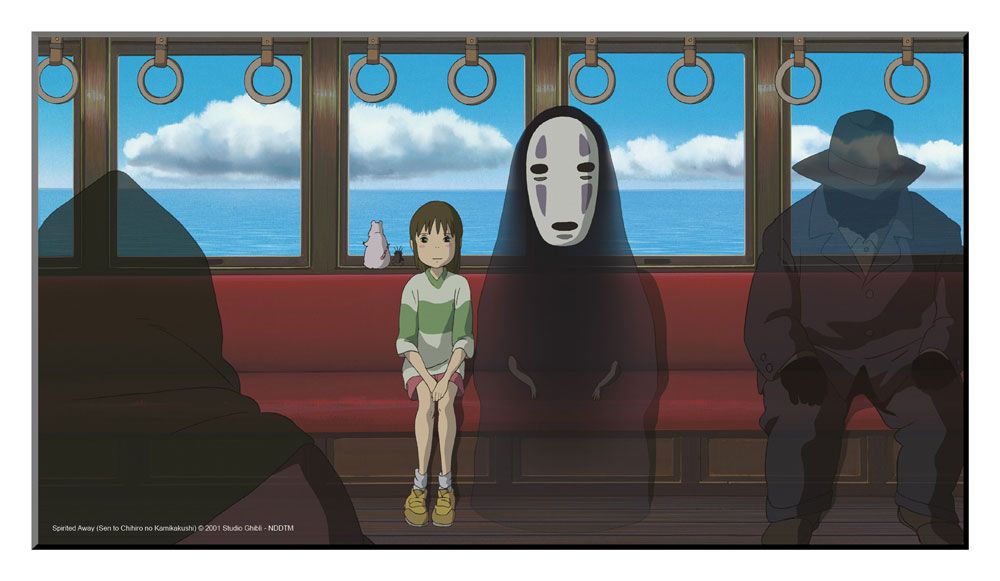 Studio Ghibli Póster de madera El viaje de Chihiro 37,5 x 20,5 cm - Collector4U.com