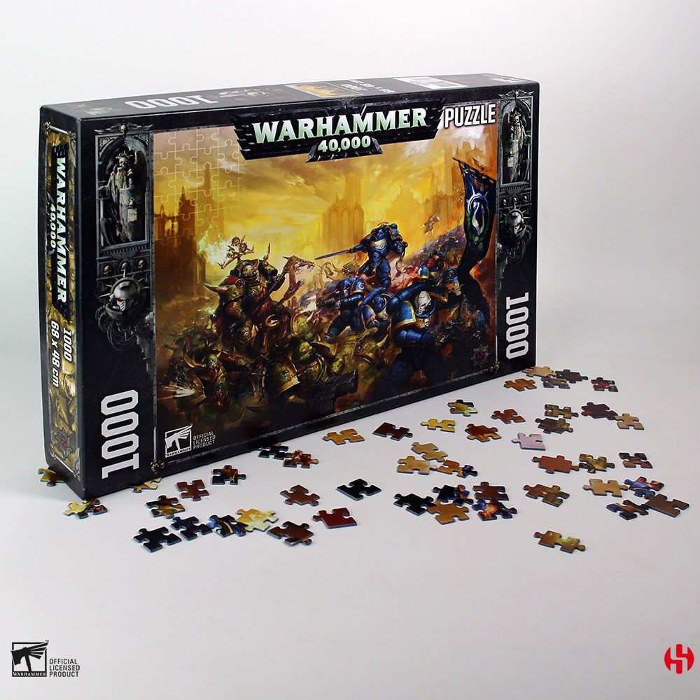 Puzzle Dark Imperium Warhammer 40K (1000 piezas) Semic - Collector4U.com