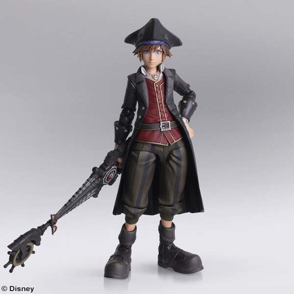Kingdom Hearts III Bring Arts Figura Sora Pirates of the Caribbean Ver. 15 cm - Collector4U.com