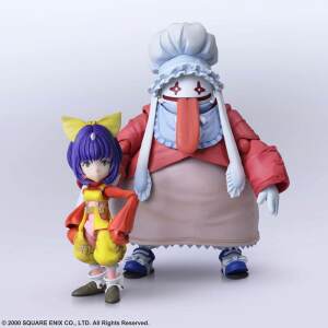 Final Fantasy IX Figuras Bring Arts Eiko Carol & Quina Quen 9 – 14 cm - Collector4u.com