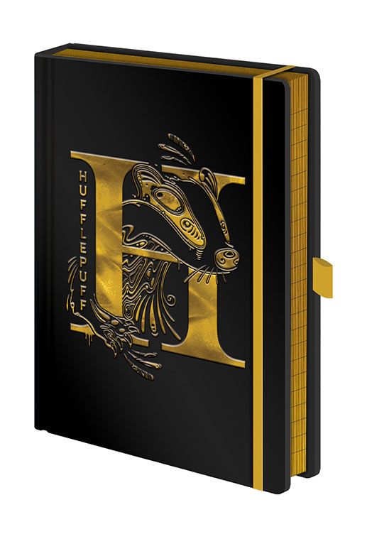 Libreta Premium A5 Hufflepuff Foil Harry Potter - Collector4u.com