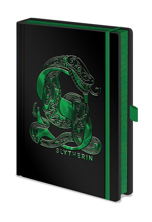 Libreta Premium A5 Slytherin Foil Harry Potter