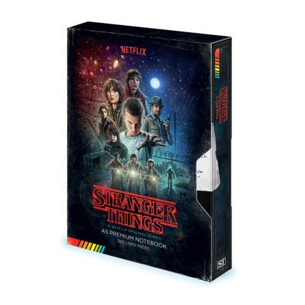 Stranger Things Libreta Premium A5 VHS (S1) - Collector4U.com