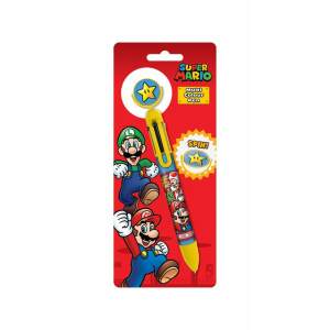 Super Mario Favorito Bolígrafo 6 colores Burst - Collector4U.com