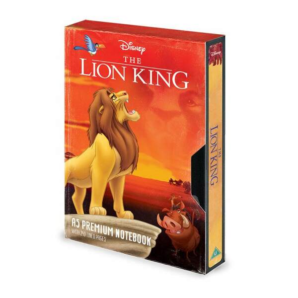 Libreta Premium A5 El rey león Circle of Life VHS - Collector4u.com