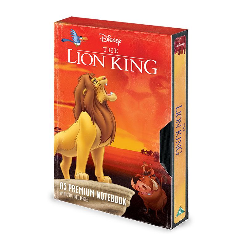 Libreta Premium A5 El rey león Circle of Life VHS