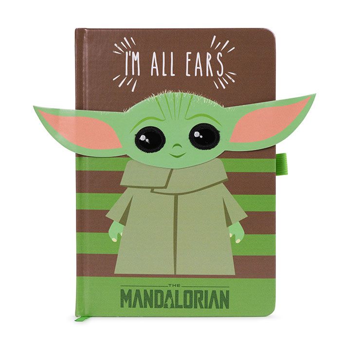 Libreta Premium A5 I’m All Ears Green Star Wars The Mandalorian