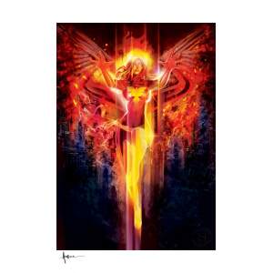 Litografia Dark Phoenix Marvel 46 x 61 cm - Collector4U.com