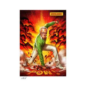 Litografia Stan Lee Excelsior! Marvel 46 x 61 cm - Collector4U.com