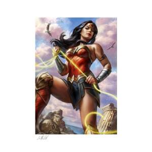 Litografia Premium Cleopsis Wonder Woman DC Comics #755 46 x 61 cm – sin enmarcar - Collector4u.com