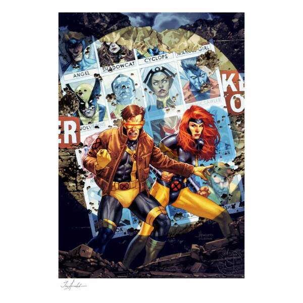 Litografia X-Men Marvel #7 46 x 61 cm - Collector4U.com