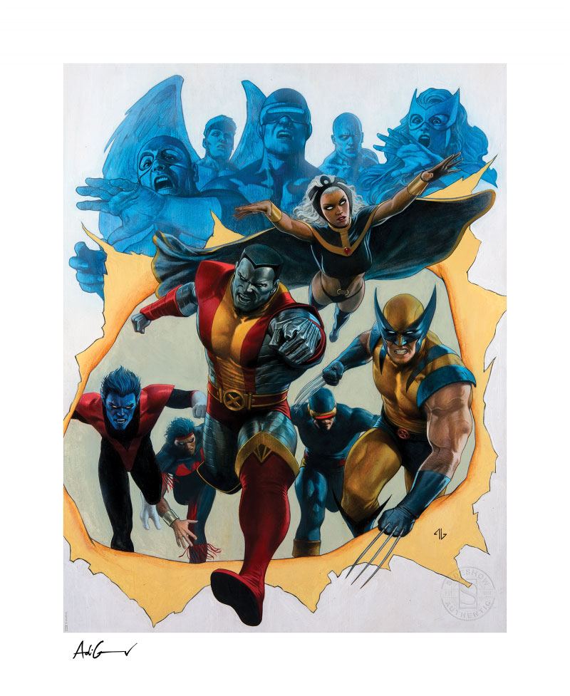 Litografia Giant-Size X-Men Marvel 56 x 67 cm