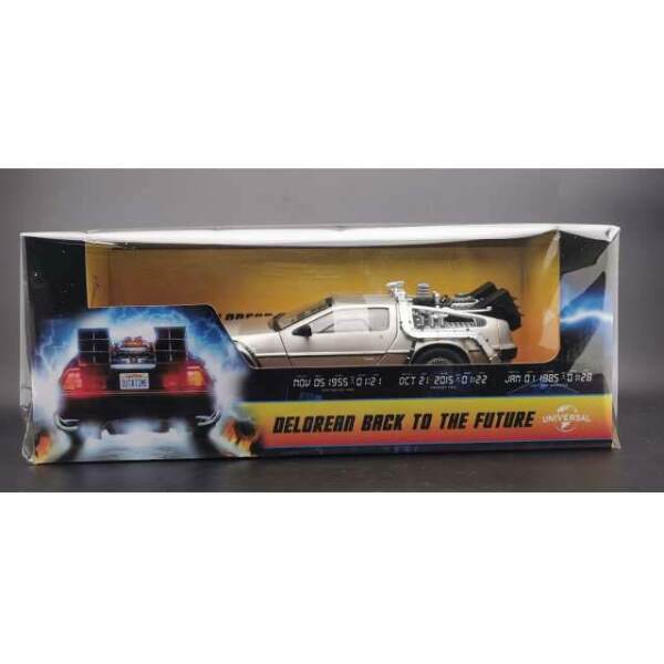 Regreso al Futuro Vehículo Diecast 1/18 1983 DeLorean - Collector4U.com