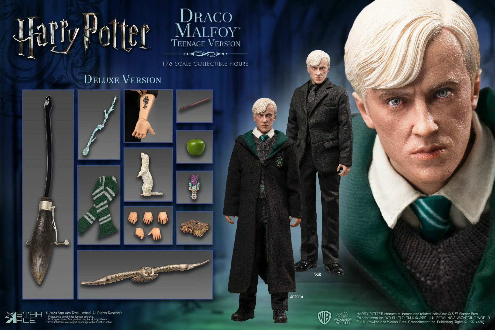 Figura 1/6 Draco Malfoy Teenager Harry Potter My Favourite Movie Deluxe Version 26 cm