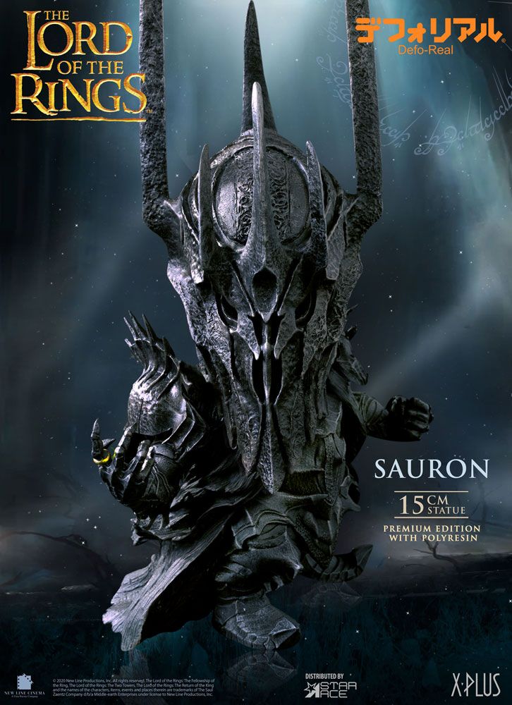 Figura Sauron El Señor de los Anillos Defo-Real Series Premium Edition 15 cm Star Ace