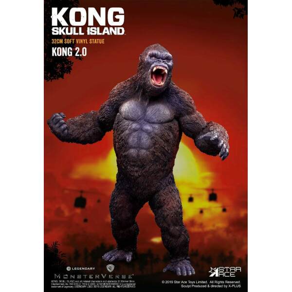 Kong: Skull Island Estatua Soft Vinyl Kong 2.0 32 cm - Collector4U.com