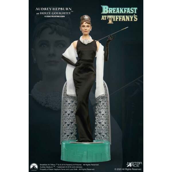 Desayuno con diamantes Estatua 1/4 Holly Golightly (Audrey Hepburn) 52 cm - Collector4u.com