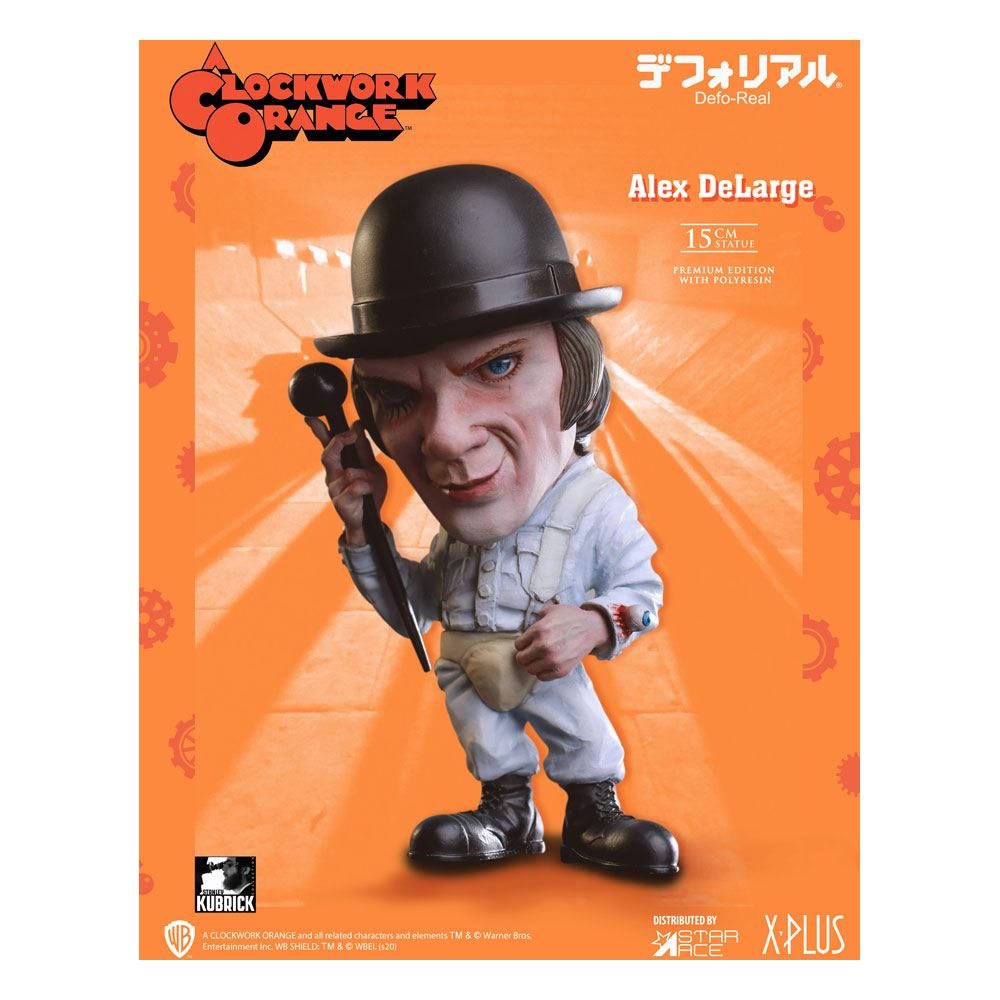 La naranja mecánica Figura Defo-Real Series Alex DeLarge 15 cm